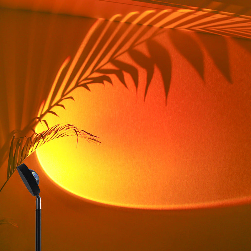 Sunset Lamp im Raum