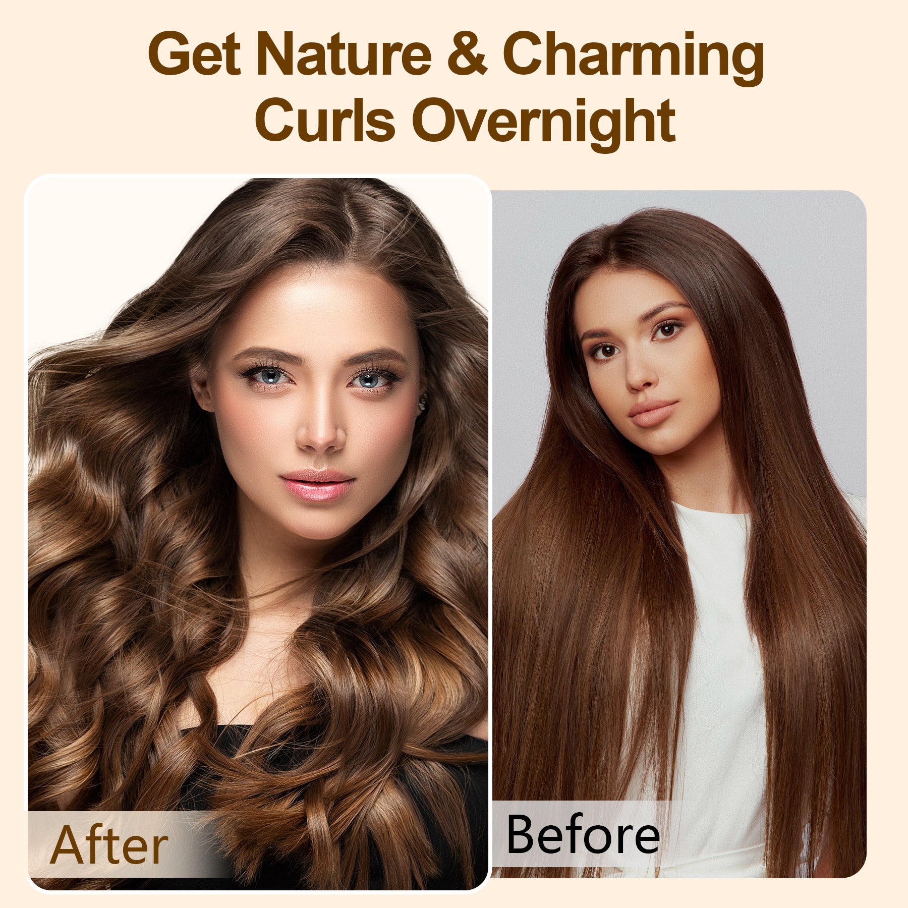 Heatless Curls Anwendung