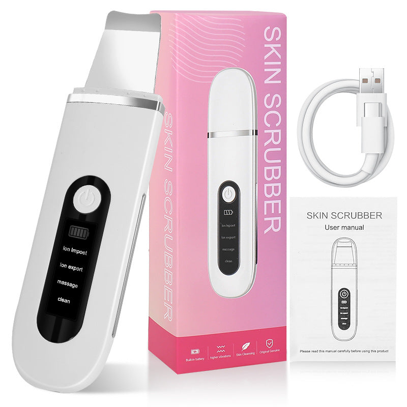Skin Scrubber Detailansicht der Spatel