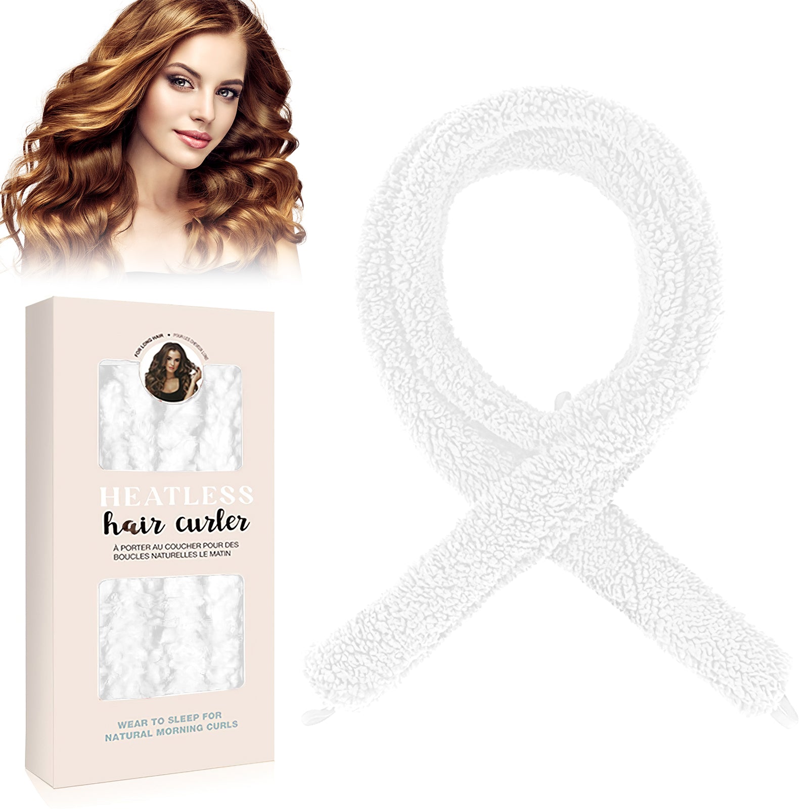 Heatless Curls Set aus Satin